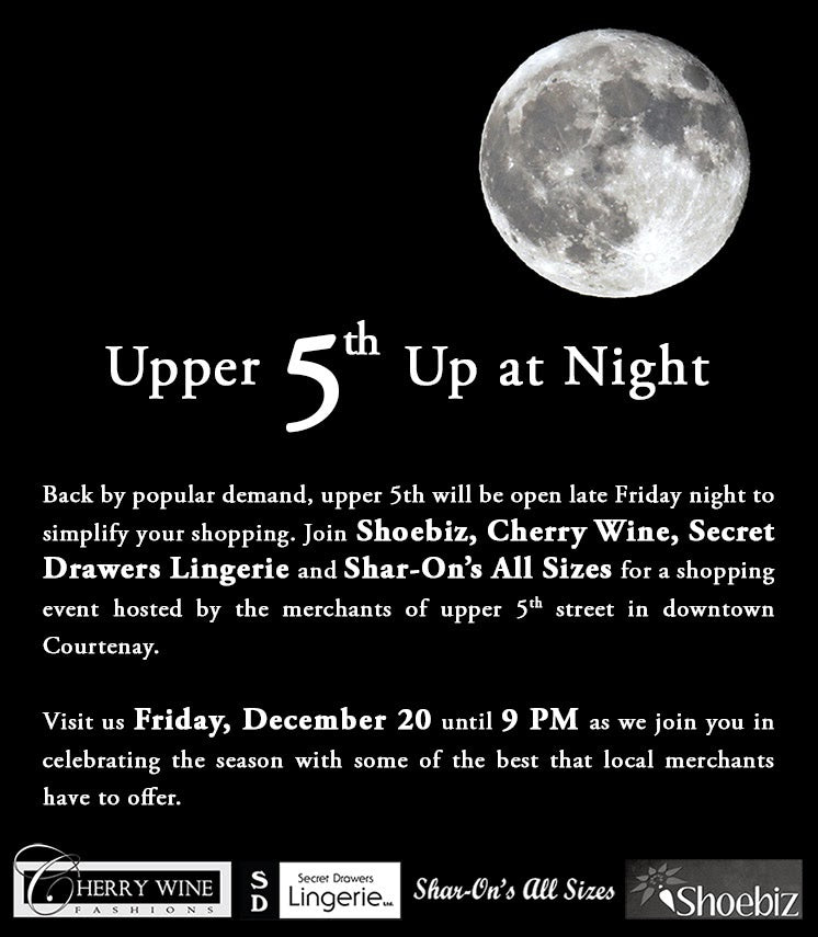 Upper 5th - Up Late Tomorrow!