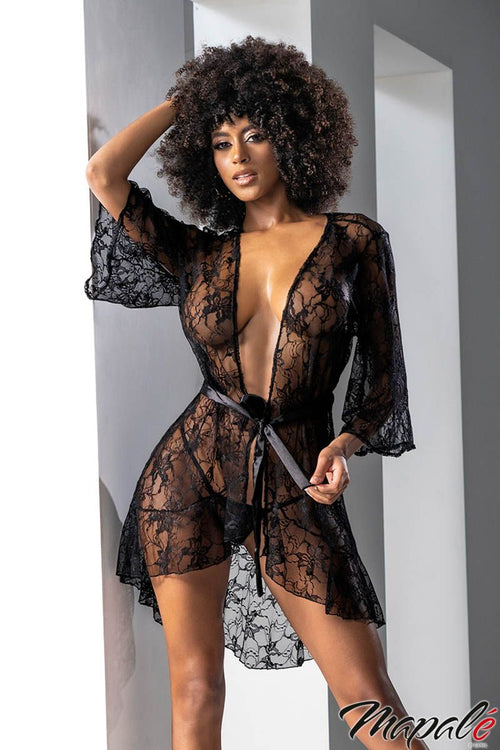 Sheer Lace Wrap