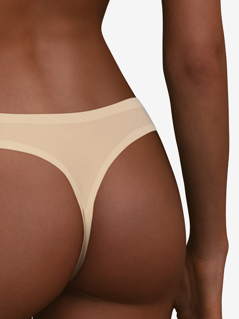 Soft Stretch Thong- One Size