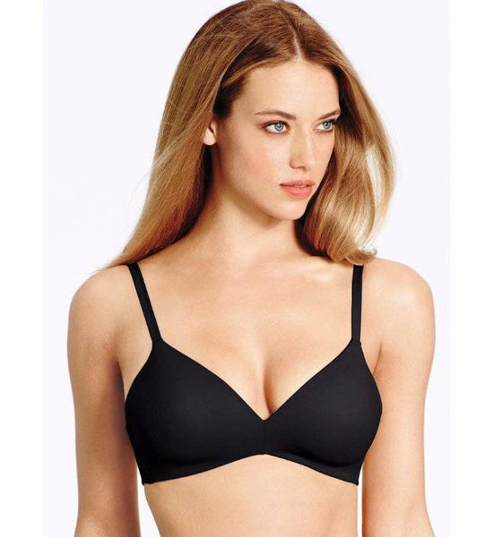 Wacoal 852189 How Perfect Black Wire Free T-Shirt Bra Size