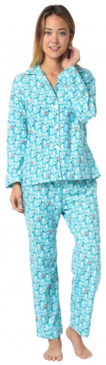 Cat's Pajamas are not your everyday flannel pjs. Check out the fun and young prints available that are the Cat's Pajamas,