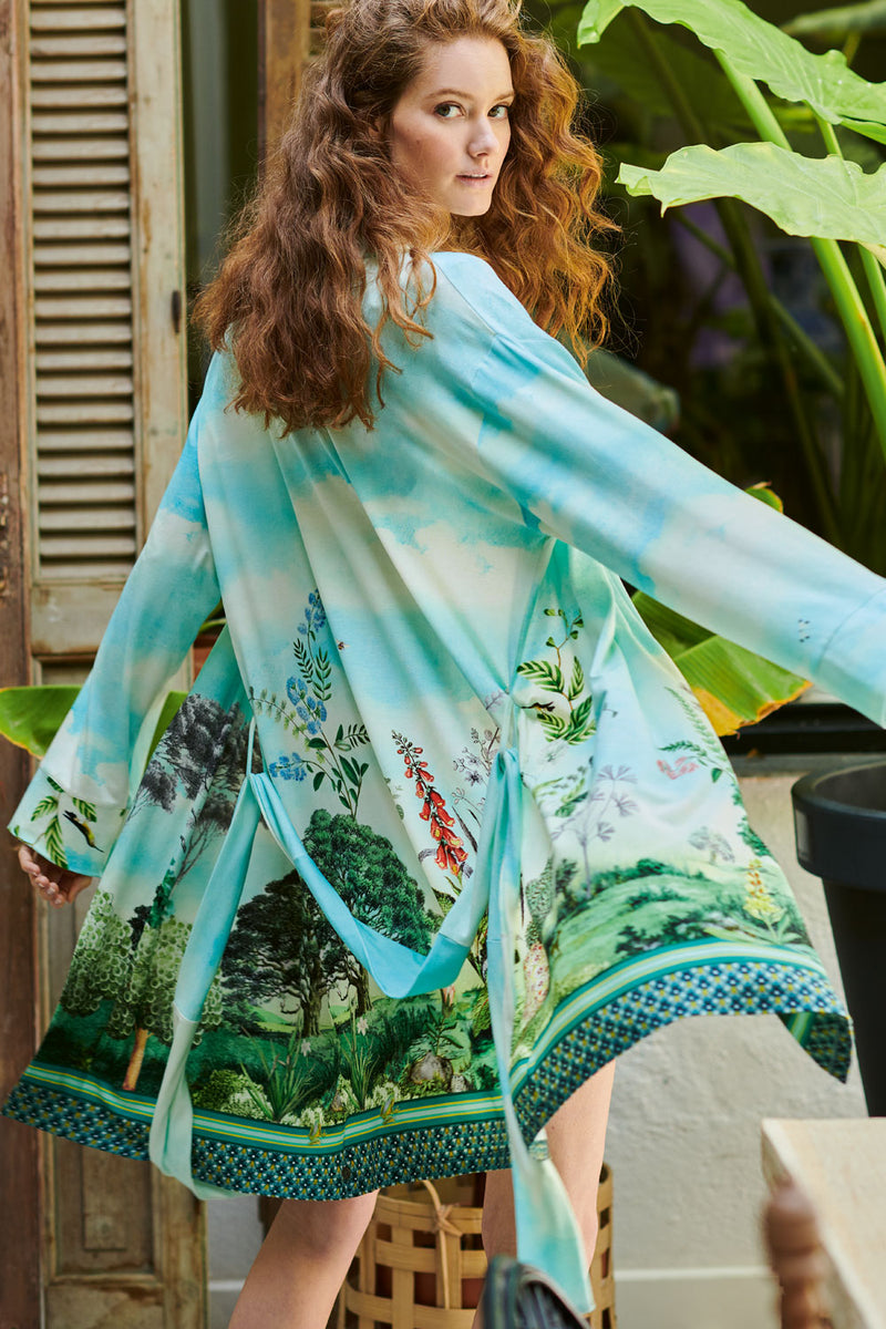 PIP Studio sleepwear is divine. The shown kimono and nightgown are soft, remain wrinkle-free and are stunning. That's fashion plus function -- we love it!