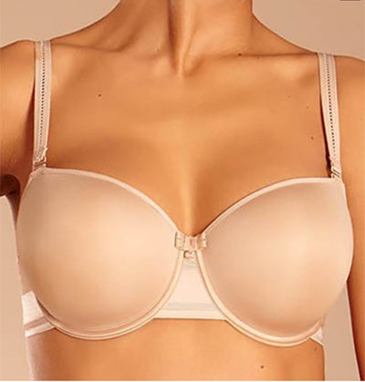 Chantelle's newest demi bra bra is the Vous et Moi. Read about how Chantelle's nude bra is flattering, convertible and invaluable.