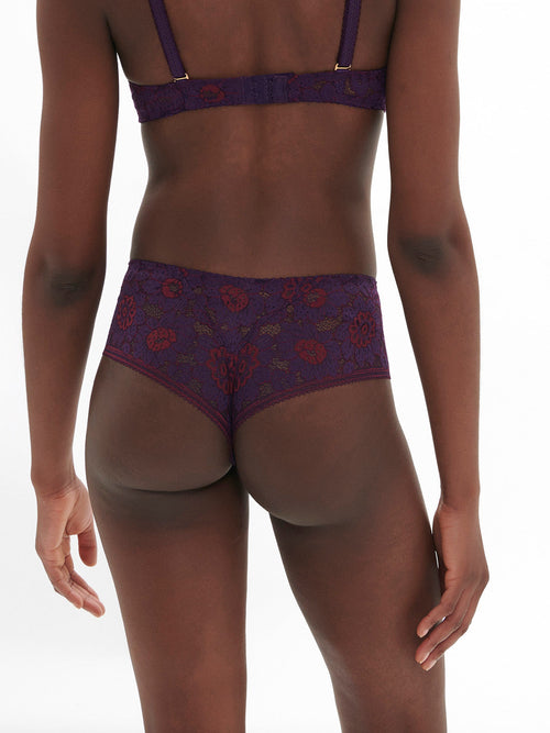 Festive Boyshort- Euphoria Purple