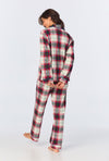 Winter Tartan Long Sleeve Classic Woven Portuguese Flannel  PJ