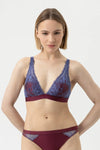Serie Poetry Dream Triangle Bra- Boysenberry