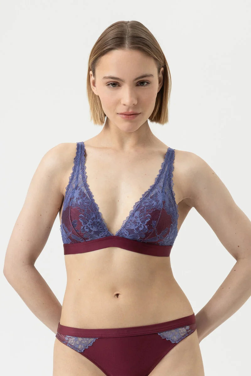 Serie Poetry Dream Triangle Bra- Boysenberry