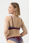 Serie Poetry Dream Triangle Bra- Boysenberry