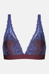 Serie Poetry Dream Triangle Bra- Boysenberry