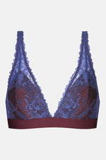 Serie Poetry Dream Triangle Bra- Boysenberry