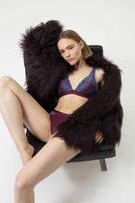 Serie Poetry Dream Triangle Bra- Boysenberry