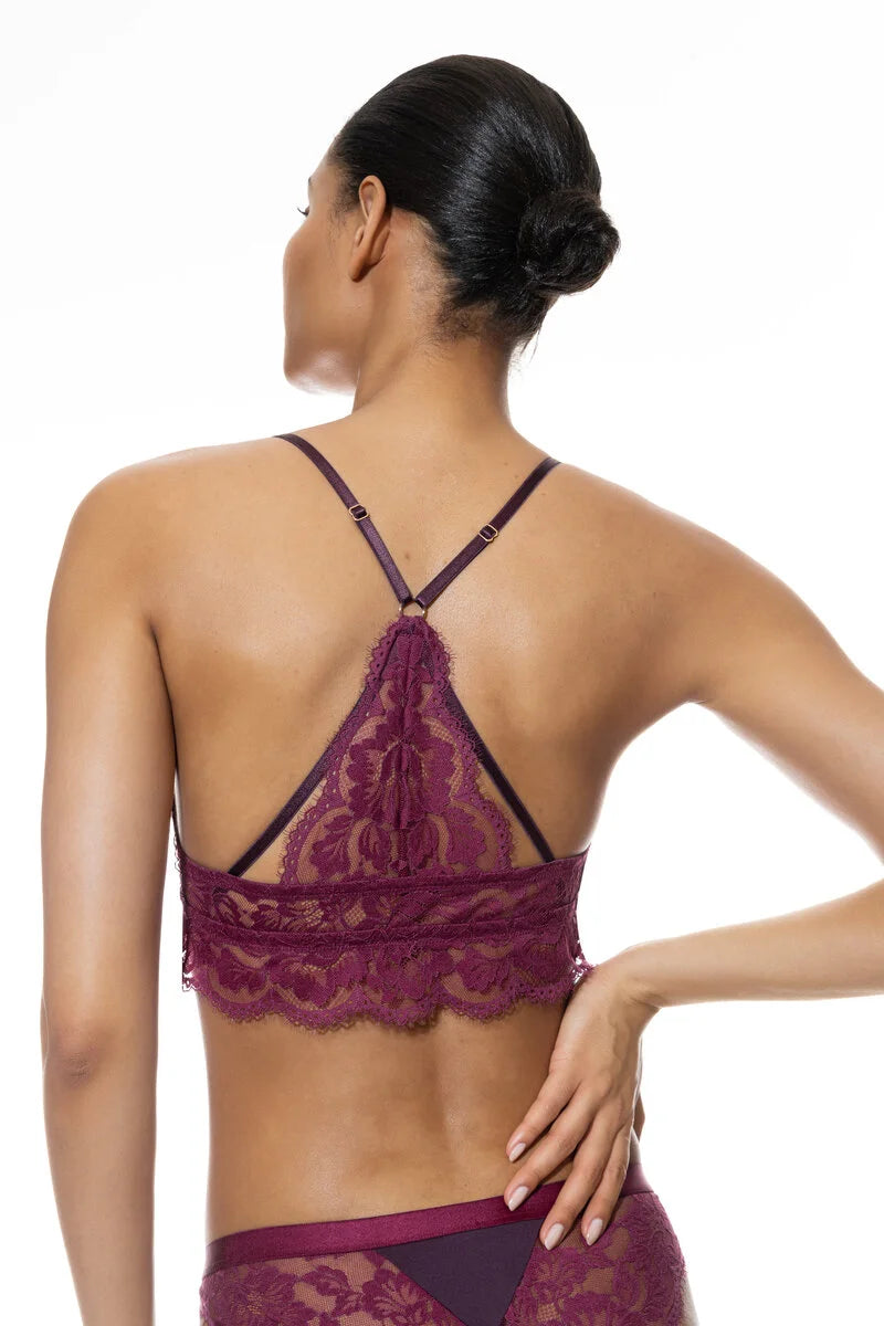 Poetry Vogue Triangle Bra- Barbados Cherry