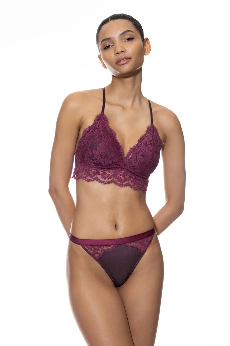 Poetry Vogue Triangle Bra- Barbados Cherry