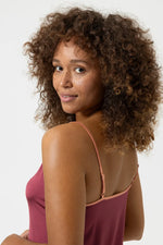 Serie Poetry Vogue Camisole- Beau Bordeaux