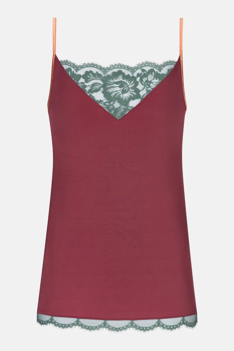 Serie Poetry Vogue Camisole- Beau Bordeaux