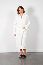 The Arnet- Ribbed Terry Robe- 100% Turkish Cotton