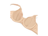 Basic Beauty Full Figure Seamless Underwire Bra