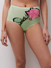 Soft Stretch High Waist Brief One Size