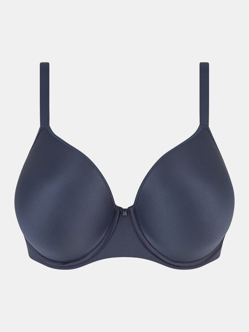 Comfort Chic Back Smoothing Memory Bra- Dark Charcoal