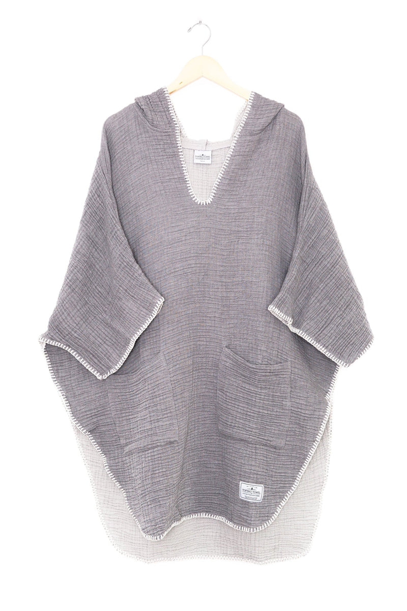 The Cocoon- Women's Muslin Cotton Surf Poncho