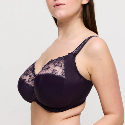 Deaville Fuller Cup Underwire Bra- Amethyst Gem