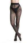 Fog- Openwork Geometric Tights