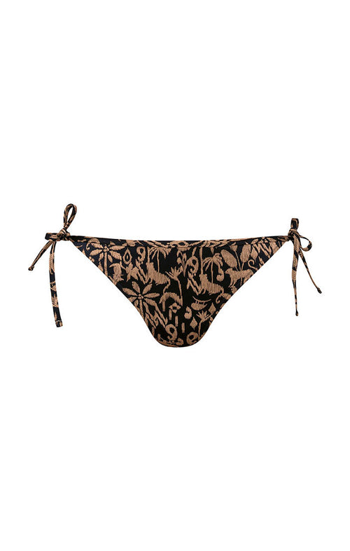 Secret Jungle- Gigi Side Tie Bikini Bottom