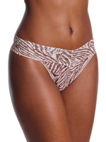 Signature Lace Original Rise Thong- Hide and Seek