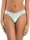Signature Lace Low Rise Thong- Solid Colours