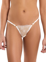 I Do Diamond Thong Light Ivory