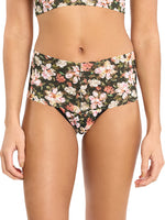 Dark Room Blooms- Signature Lace Retro Thong