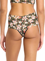 Dark Room Blooms- Signature Lace Retro Thong