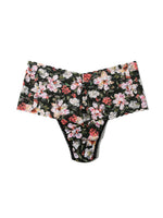 Dark Room Blooms- Signature Lace Retro Thong