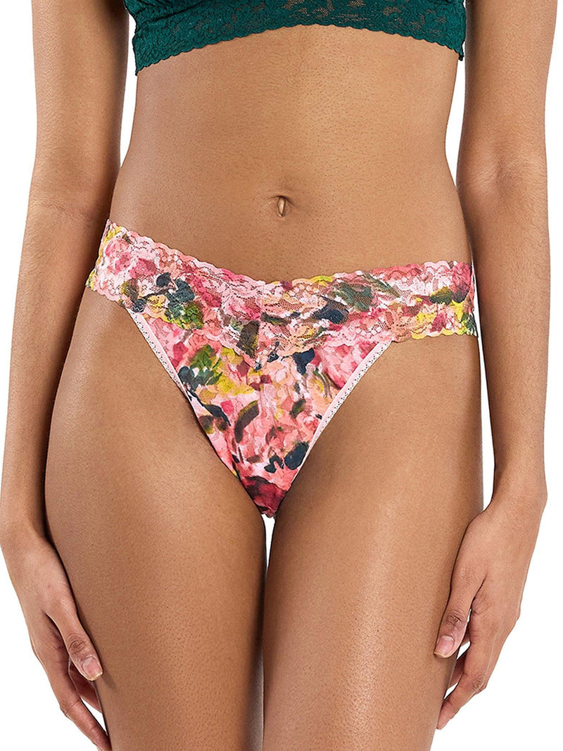 Masterpiece- Signature Lace Original Rise Thong