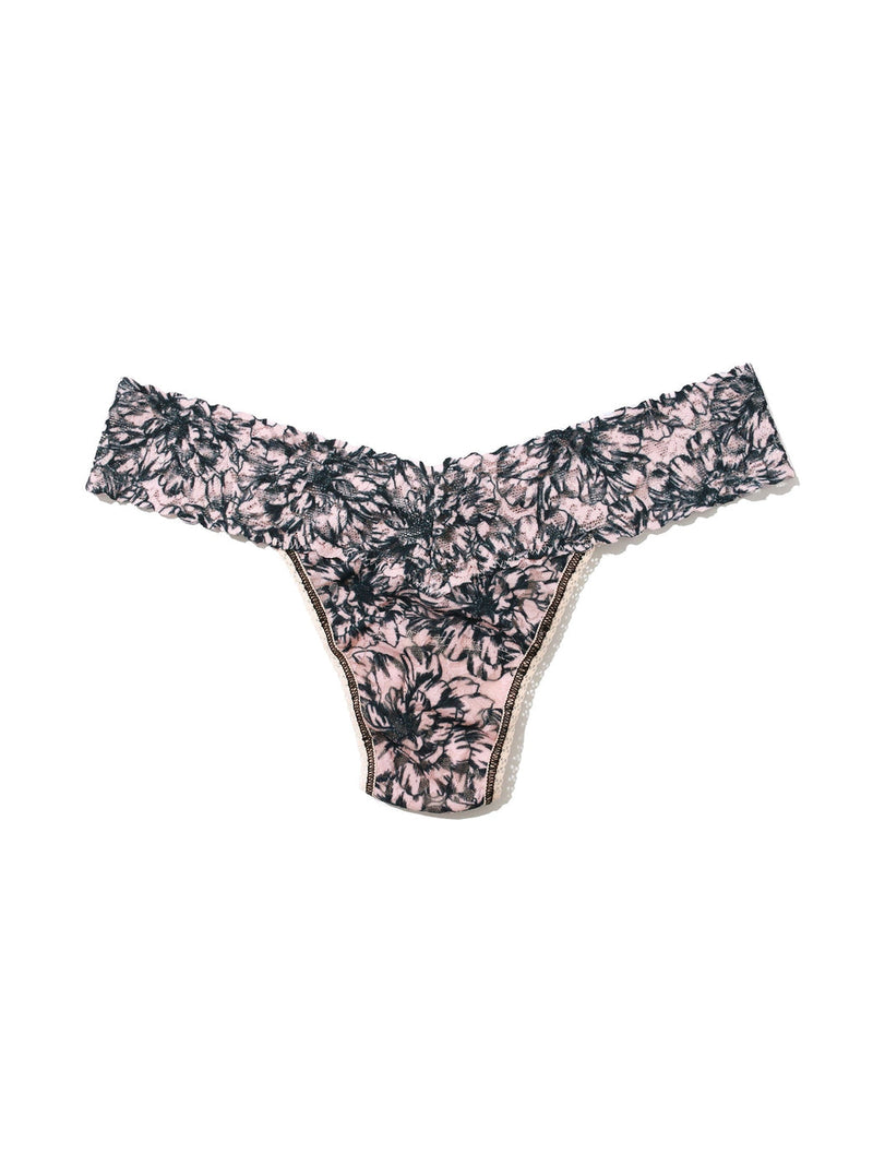 Outline Signature Lace Low Rise Thong