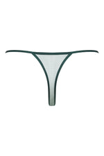 Poetry Vogue Thong- Green Leaves