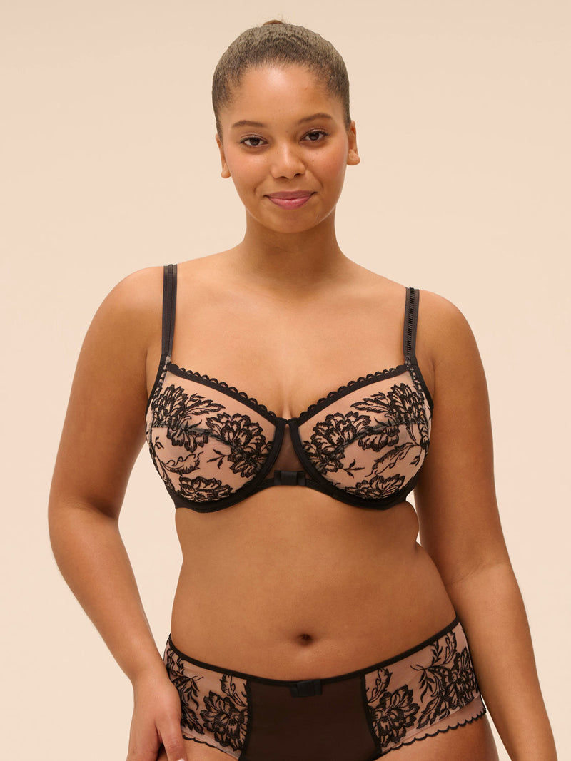 Romance Light Tatoo- Squared Neckline Full Cup Bra