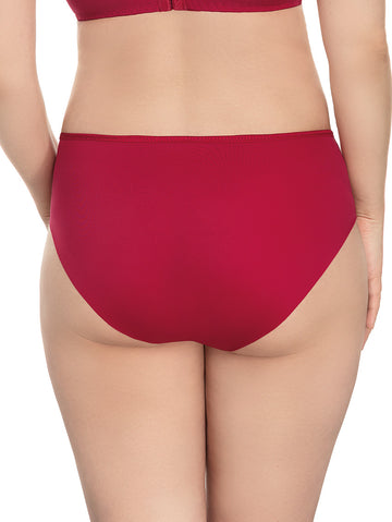 Virginia Laser Cut Panty- Ruby