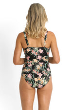 Camellia- DD/E Twist Front Minimizer 1pc Swimsuit