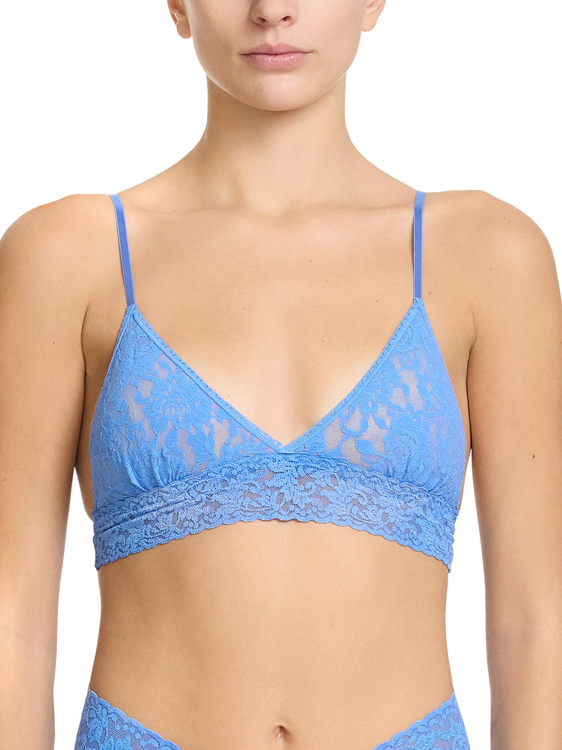 Signature Lace Padded Triangle Bralette- Take the Plunge