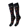 Platino Multicolor Floral Knee High