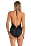 Azura Basix Double Ring One Piece Swimsuit