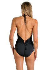 Azura Basix Double Ring One Piece Swimsuit