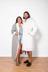 The Boreal- Unisex Fleece Lined Robe- 100% Turkish Cotton