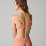 Wish Plunge Full Cup Bra- Ginger Pink