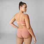 Wish Plunge Full Cup Bra- Ginger Pink