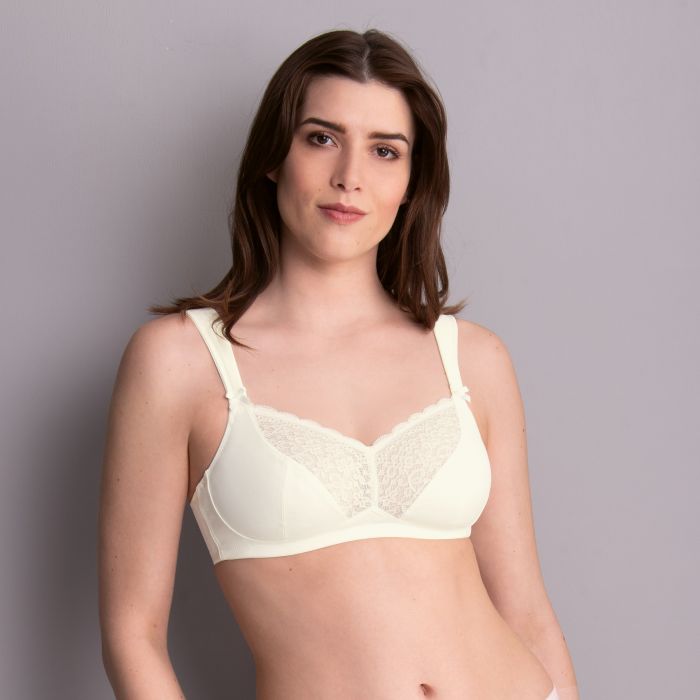 Classique 765SE Post Mastectomy Fashion Bra-White-42A - Wholesale