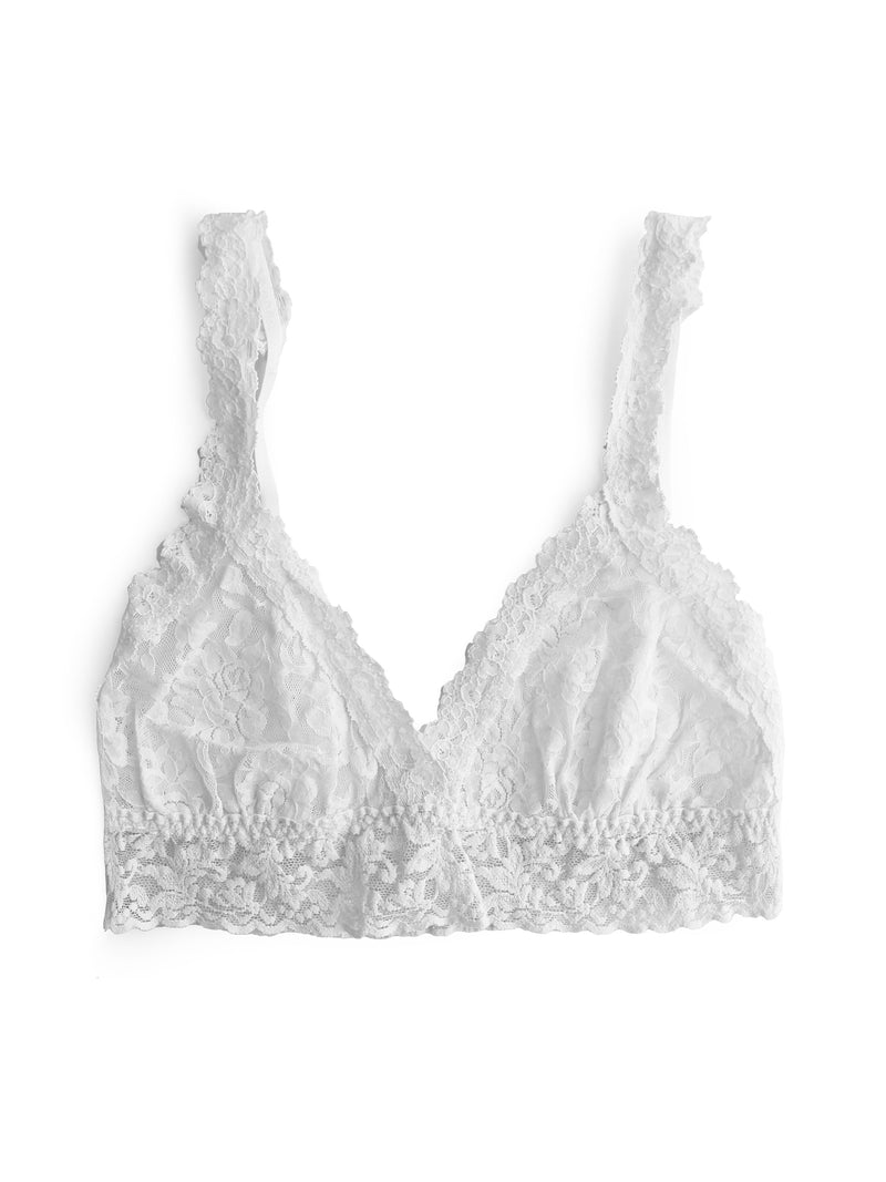 Hanky Panky Signature Lace Padded Crossover Bralette in Chai