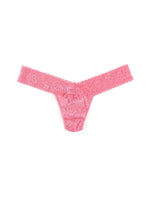 Daily Lace Low Rise Thong- Solid Colours