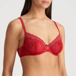 Coely Unlined Underwire Bra- Strawberry Kiss